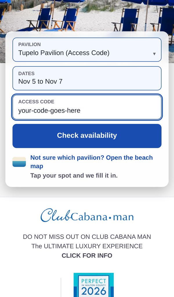 Access code entered on a phone